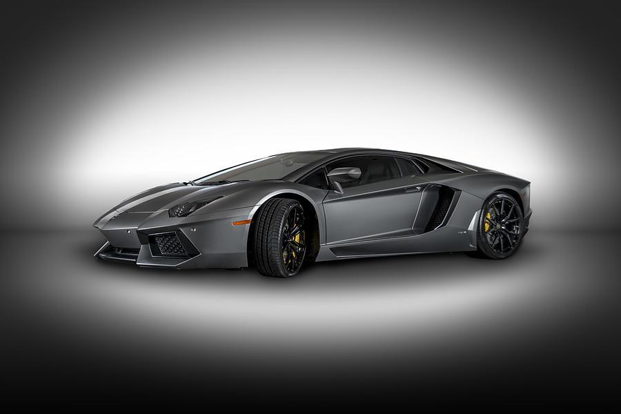 Aventador LP 700-4 Grigio Titans Photograph by Bill Brock | Fine Art ...