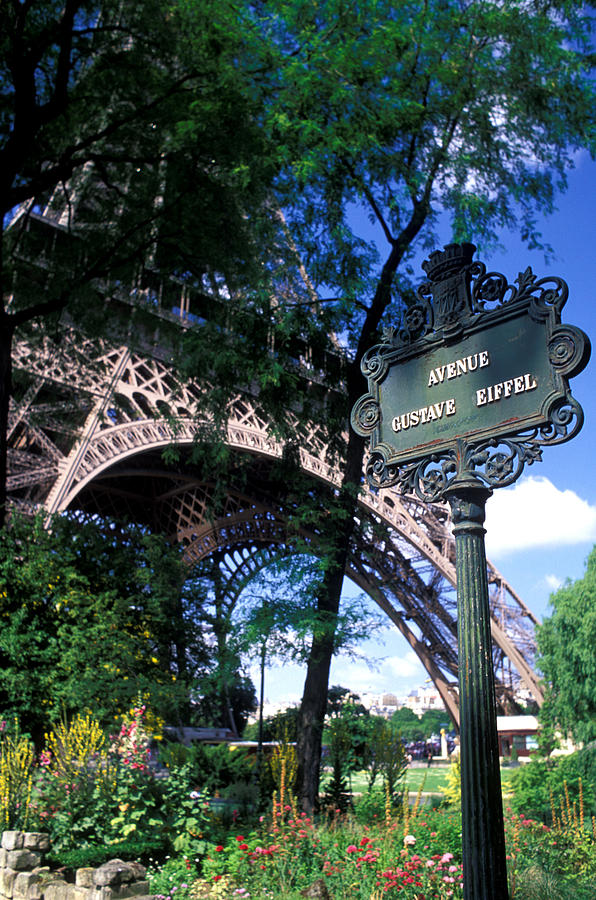 Avenue Gustave Eiffel Photograph by Kathy Yates