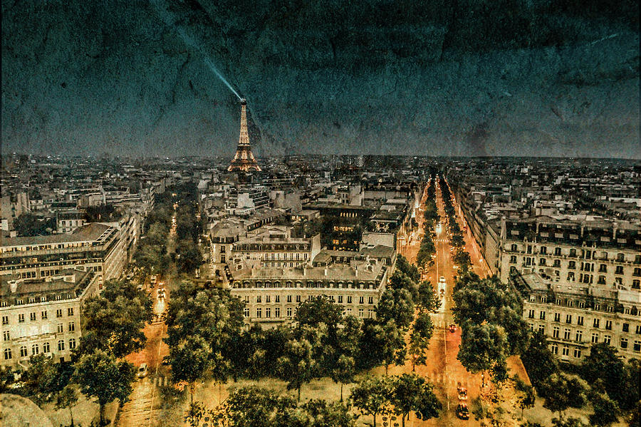 Paris, France - Avenue Kleber Photograph by Mark Forte