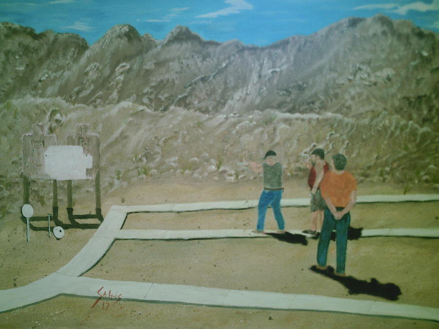 A.V.G.C.  1990 Stage 5 Painting by Jim Saltis