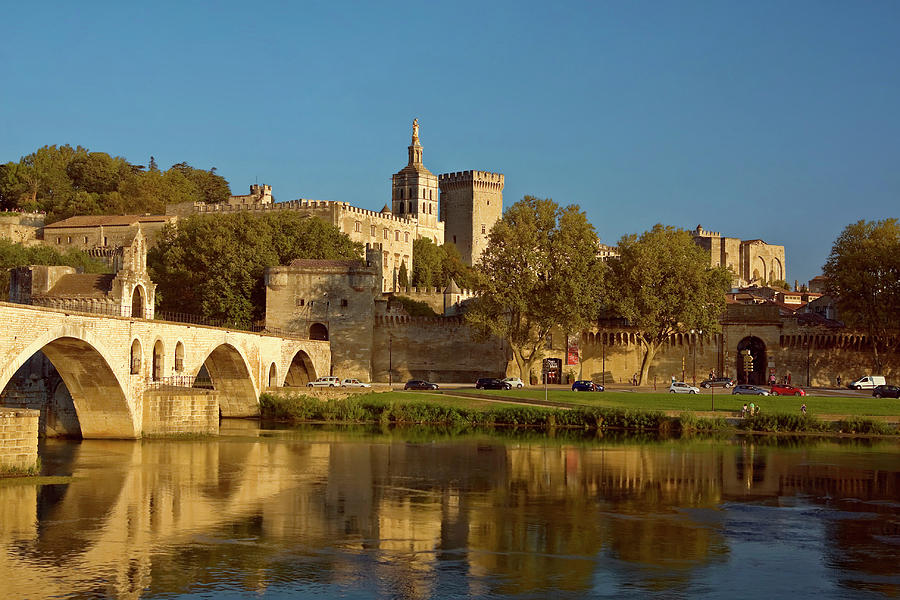  Avignon in Golden Light Photograph by Sally Weigand