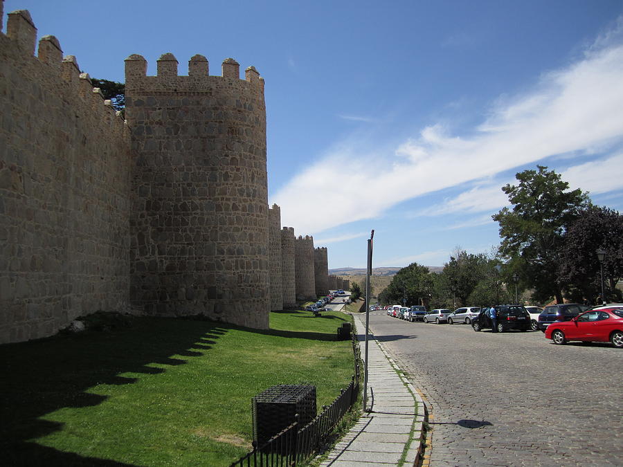Avila Ancient Castle Wall III Spain Photograph by John Shiron