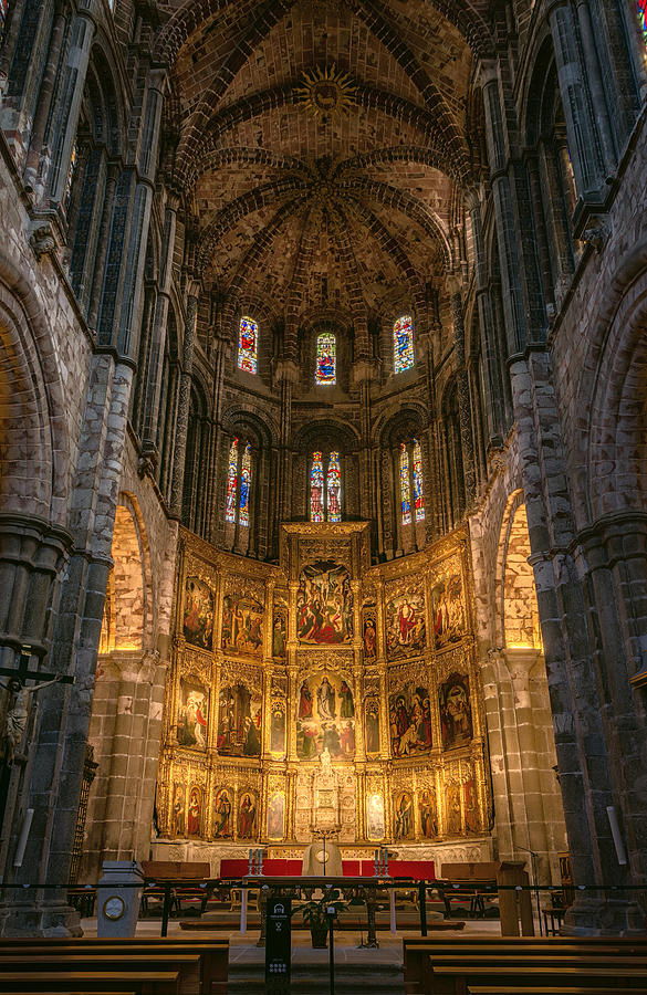 Avila Cathedral Photograph by Joan Carroll