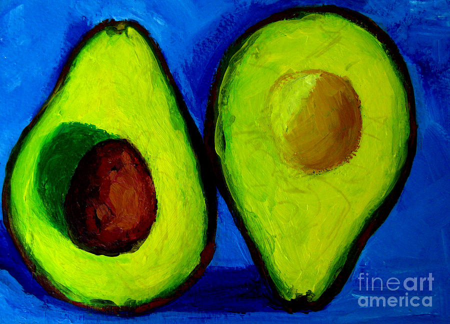 Avocado Palta V Painting by Patricia Awapara