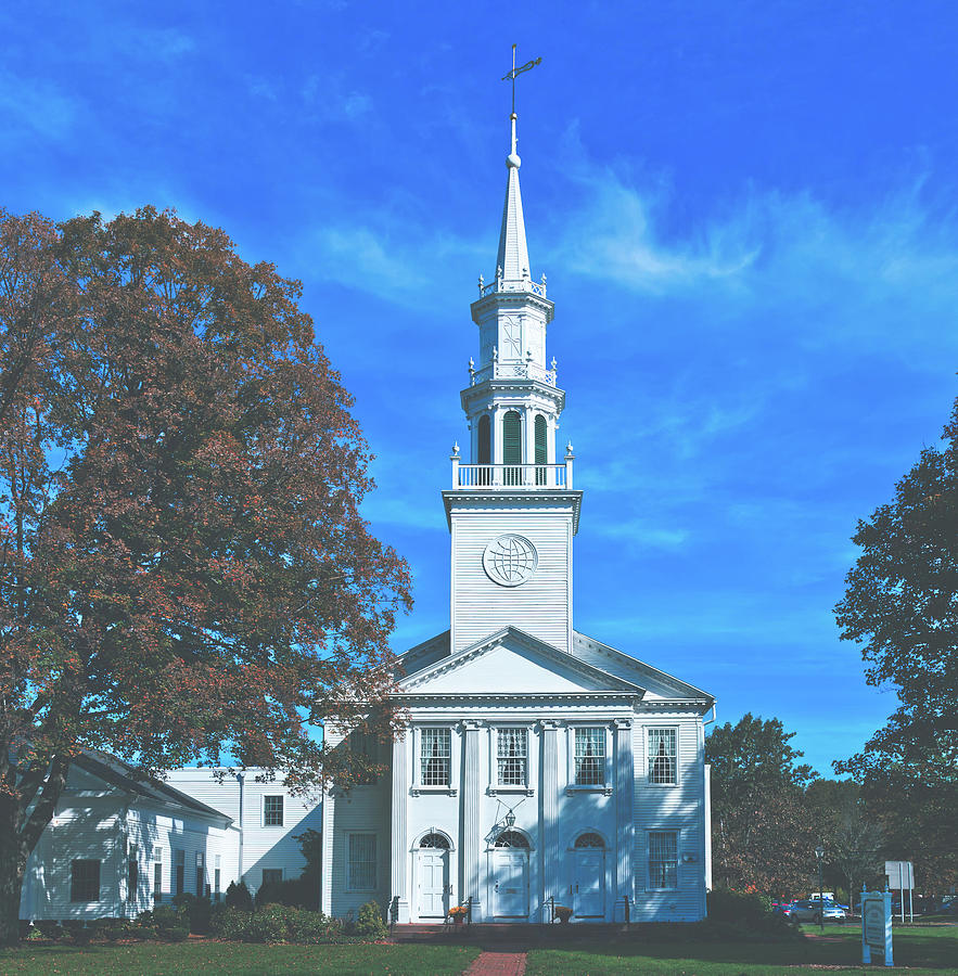Avon Congregational Church Photograph by Mountain Dreams Fine Art America