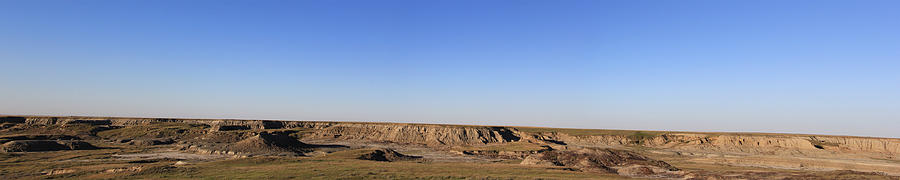 Avonlea Badlands Panorama Photograph by Andrea Lawrence
