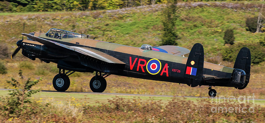 Avro Lancaster Bomber - Vera Photograph