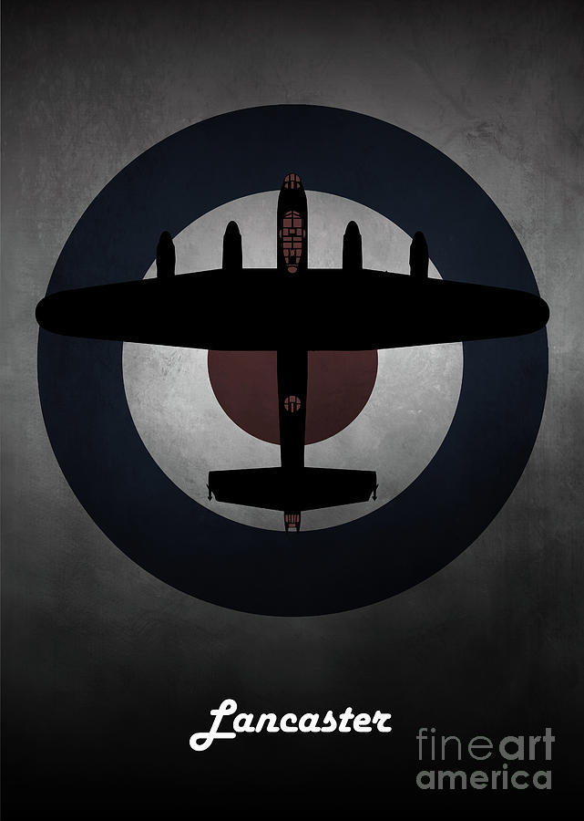Avro Lancaster RAF Digital Art by Airpower Art