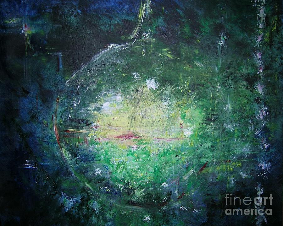 Awakening Abstract II Painting by Lizzy Forrester