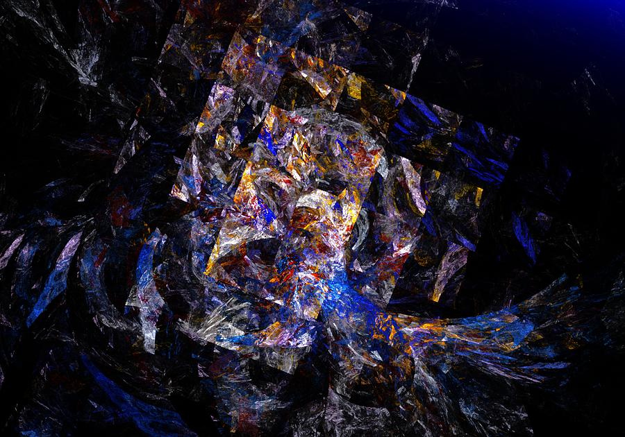 Abstract Digital Art - Awakening from a Nightmare by David Lane