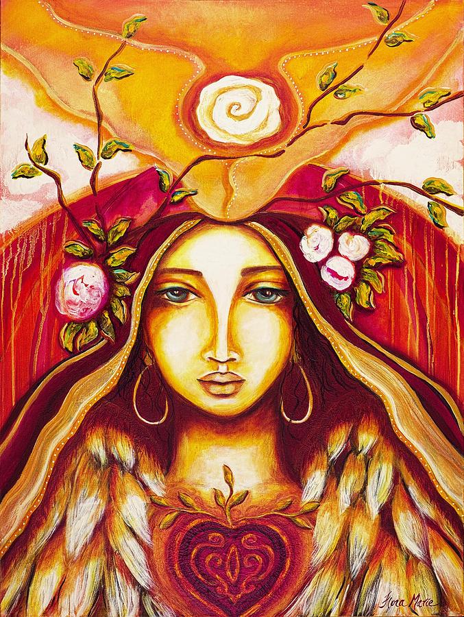 Awakening Heart Painting by Flora Aube