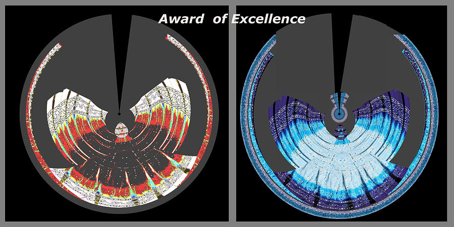 Award Mixed Media - Award of Excellence Graphic signature art by Navin Joshi by Navin Joshi