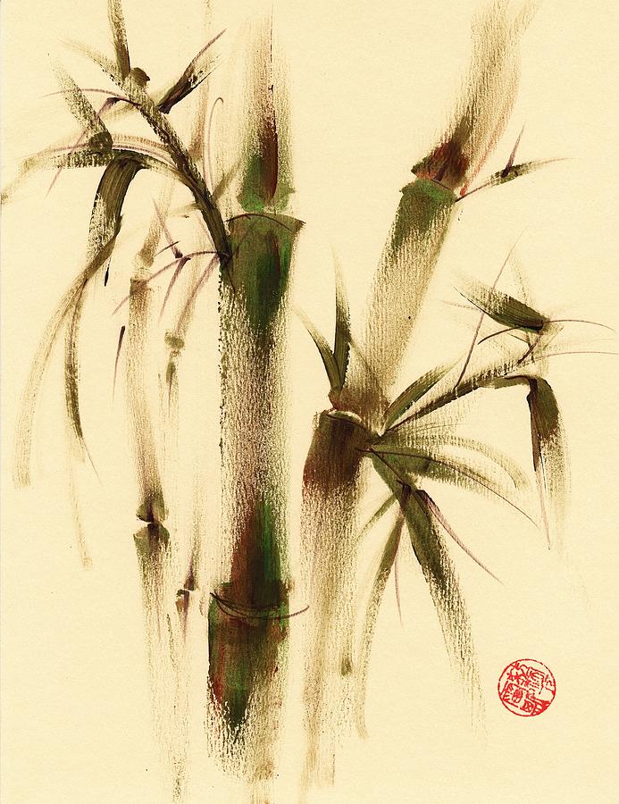 Bamboo Brush Painting