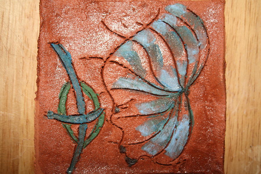 Awash - Tile Ceramic Art by Gloria Ssali