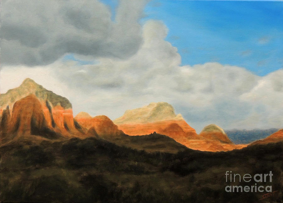 Awesome in Arizon Painting by David Swint