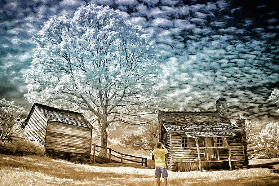 Awesome Shot - Blue Ridge AP Digital Art by Dan Carmichael