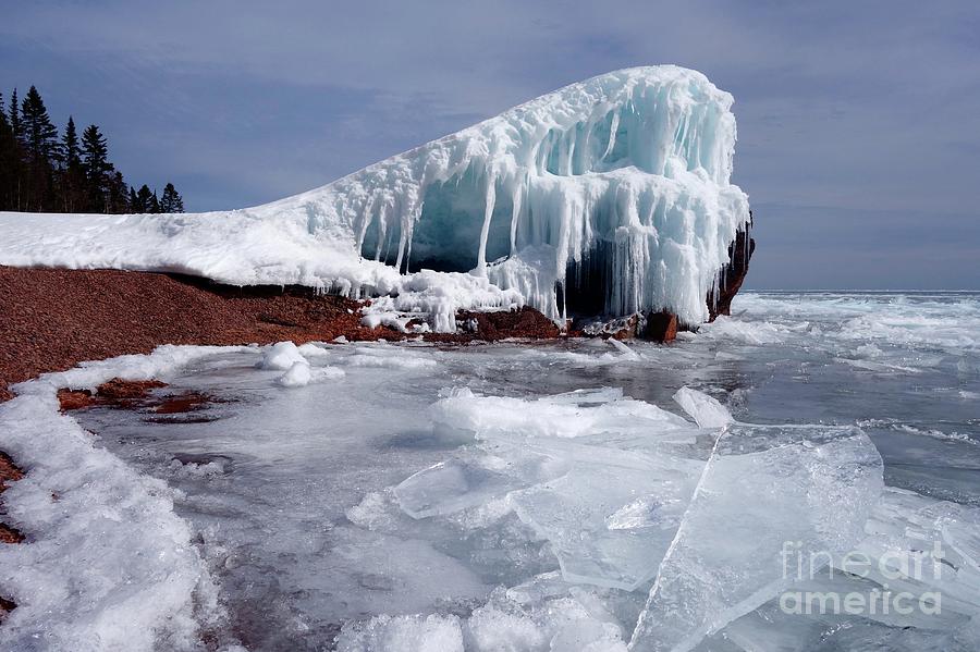 Awesome Superior Ice Photograph by Sandra Updyke