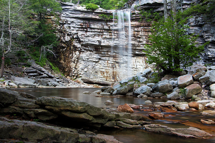 Awosting Falls in July I Photograph by Jeff Severson