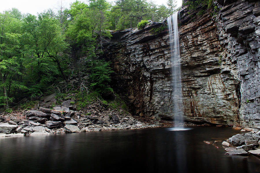 Awosting Falls in Spring #3 Photograph by Jeff Severson