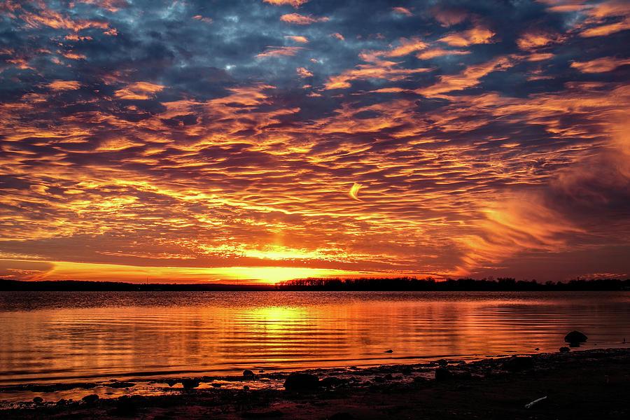 Awsome Sunset Photograph by Doug Long