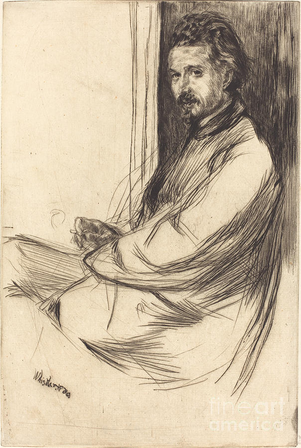 Axenfeld Drawing by James Mcneill Whistler - Fine Art America