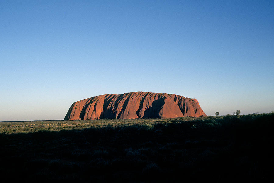 Ayers Rock in the Australian Outback Photograph by Buddy Mays