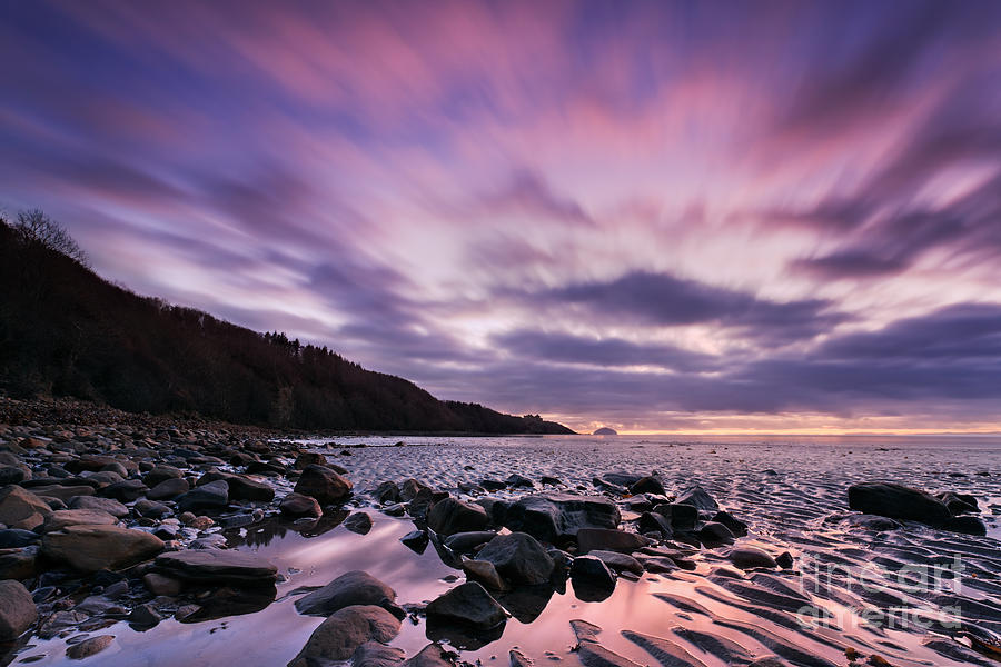 Sunset Photograph - Ayrshire Sunset - Scotland by Rod McLean