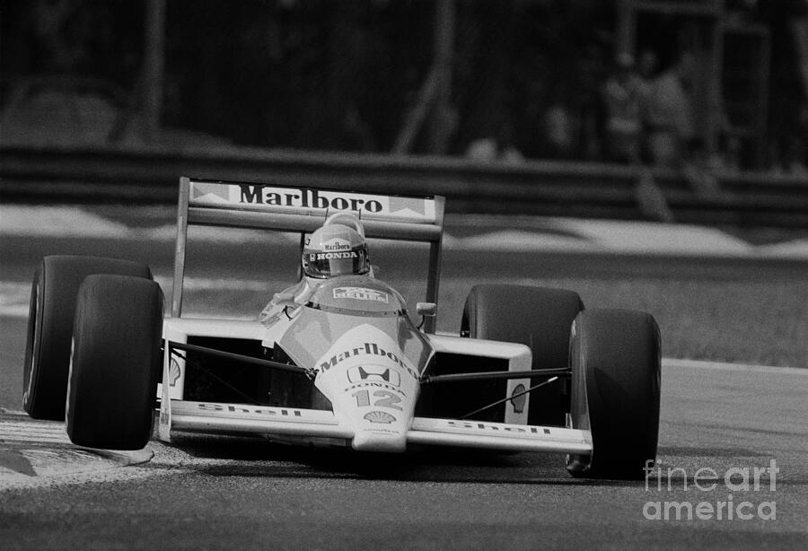 Ayrton Senna. 1988 Italian Grand Prix /3/ Photograph by Oleg Konin
