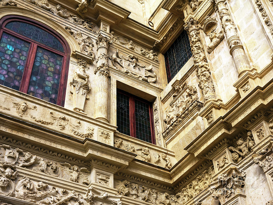 Ayuntamiento de Sevilla Details Photograph by John Rizzuto