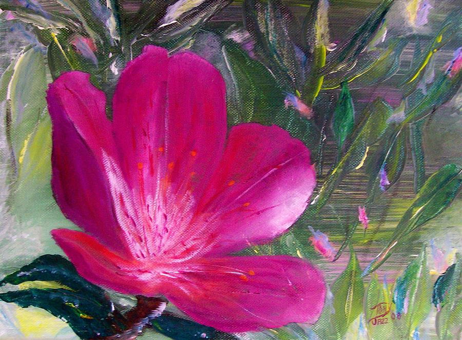 Azalea Painting by Tony Rodriguez