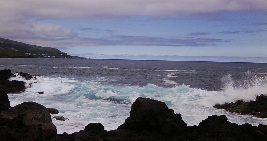 Azores Coast 4 Photograph by Julia Woodman