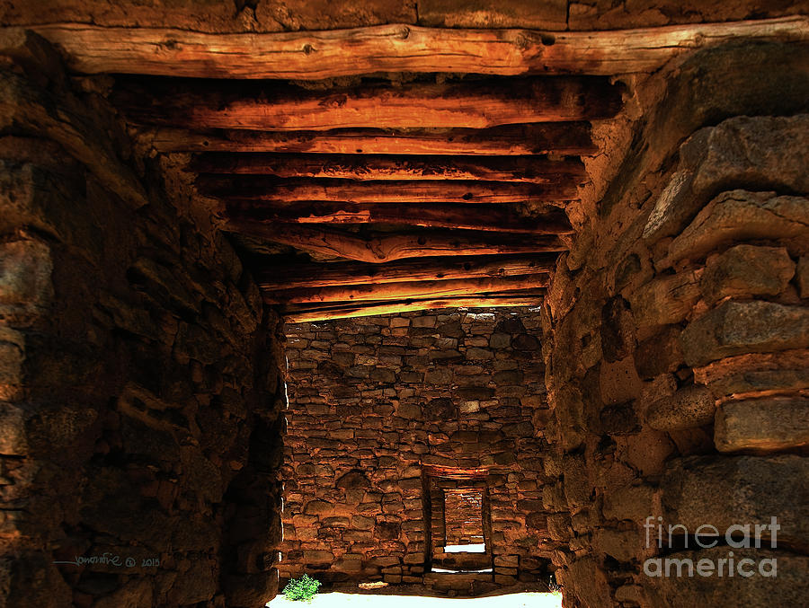 Aztec Ruins doorway1 Photograph by Jonathan Fine