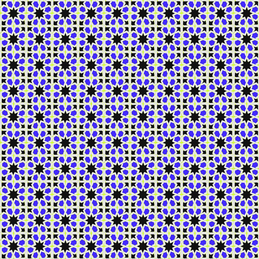 Azulejo, Geometric Pattern - 02 Photograph by AM FineArtPrints
