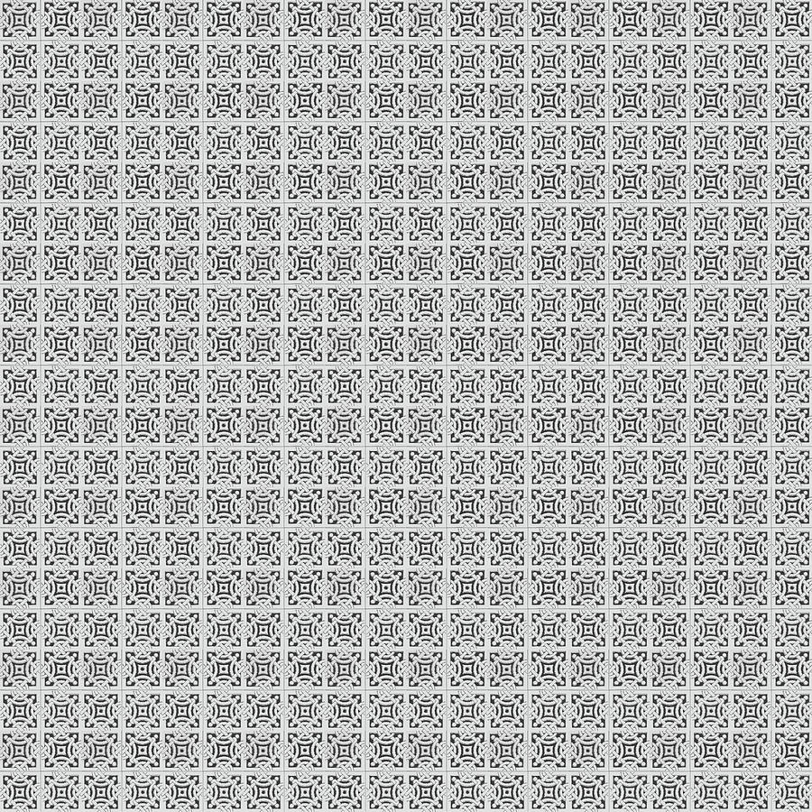 Azulejo, Geometric Pattern - 17 Digital Art by AM FineArtPrints