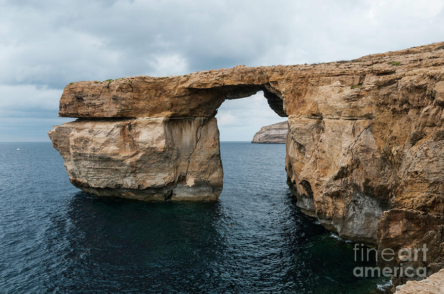 azure window on malta island Gozo Photograph