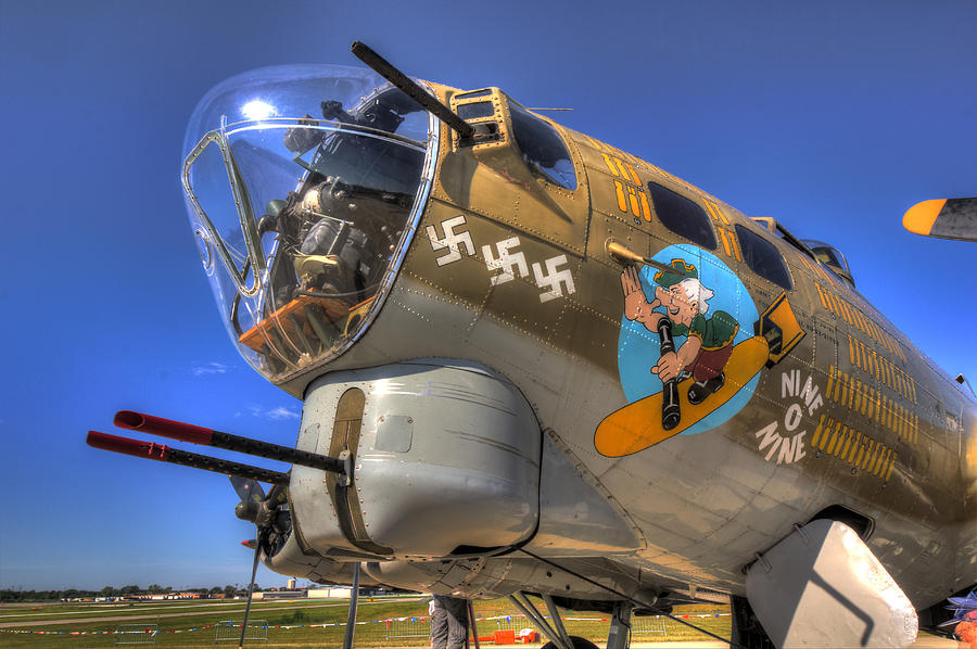 B-17 Flying Fortress Photograph By Robert Storost | Fine Art America