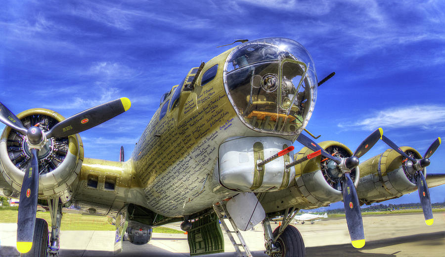 B-17 Photograph by Joe  Palermo