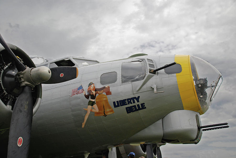 B-17 Liberty Belle Photograph by Guy Whiteley
