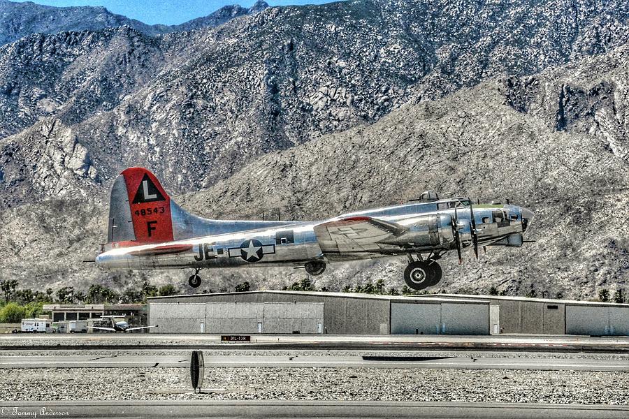 B-17 Madras Maiden Photograph By Tommy Anderson - Fine Art America