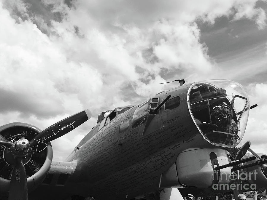 B-17 Nose Photograph By John Donnery - Pixels