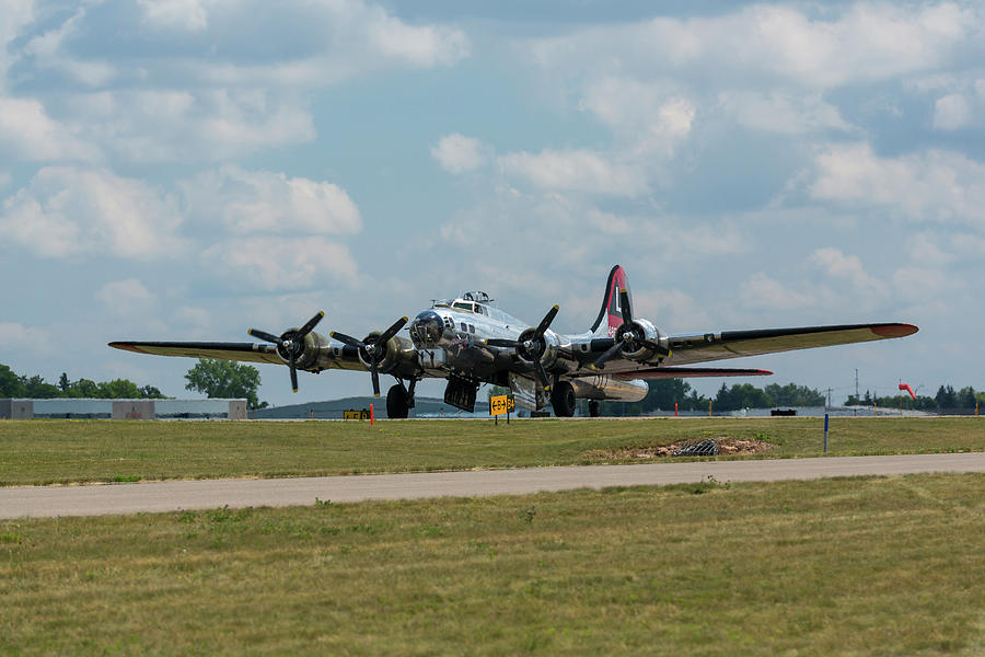 B 17g Bomber Airplane 7 Photograph By John Brueske