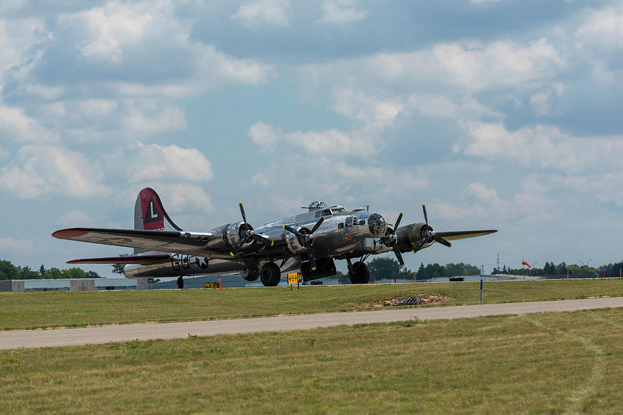 B 17g Bomber Airplane 9 Photograph By John Brueske