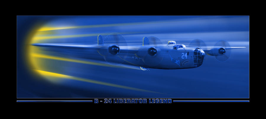 B-24 Liberator Legend  by Mike McGlothlen