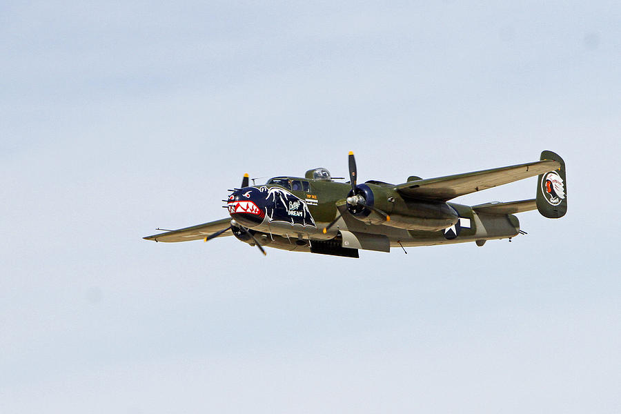 B-25 Mitchell Bomber Photograph by Shoal Hollingsworth