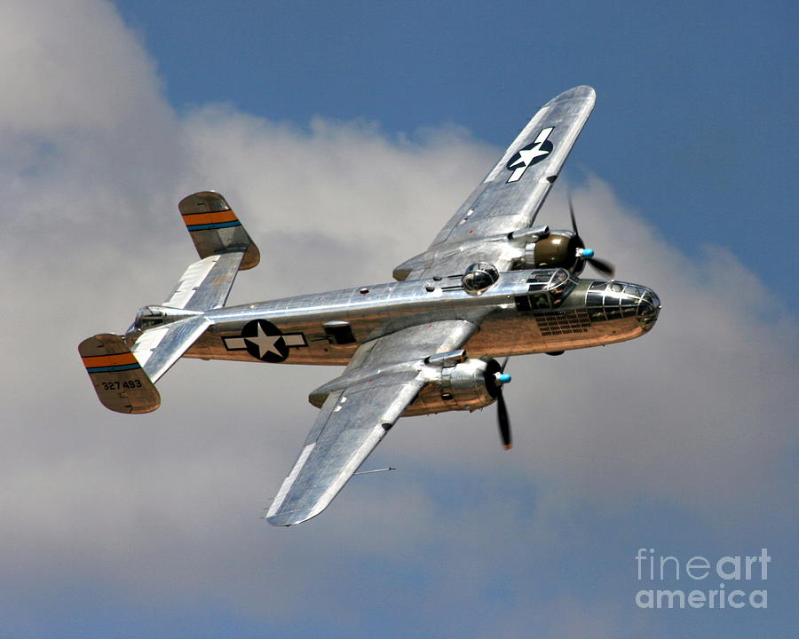 B-25 Mitchell Photograph By Camm Kirk - Fine Art America