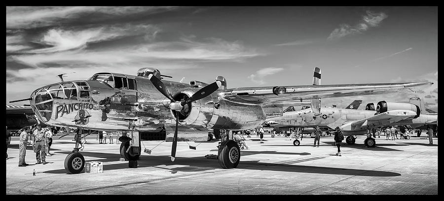 B-25 Panchito Photograph by David Hart