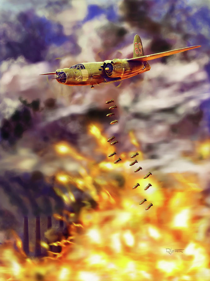 B-26 Sessanta Nova Painting by David Luebbert