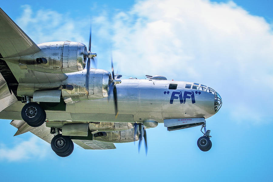 B-29 Fifi Photograph by Tony HUTSON
