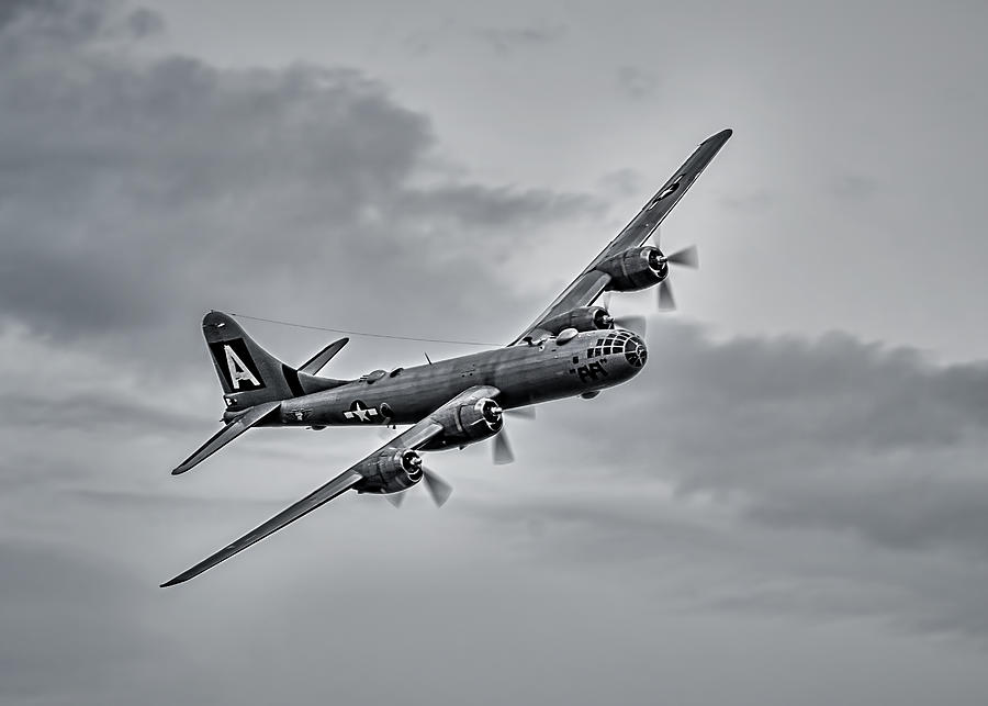 Transportation Digital Art - B-29 Superfortress, Fifi by Douglas Pittman