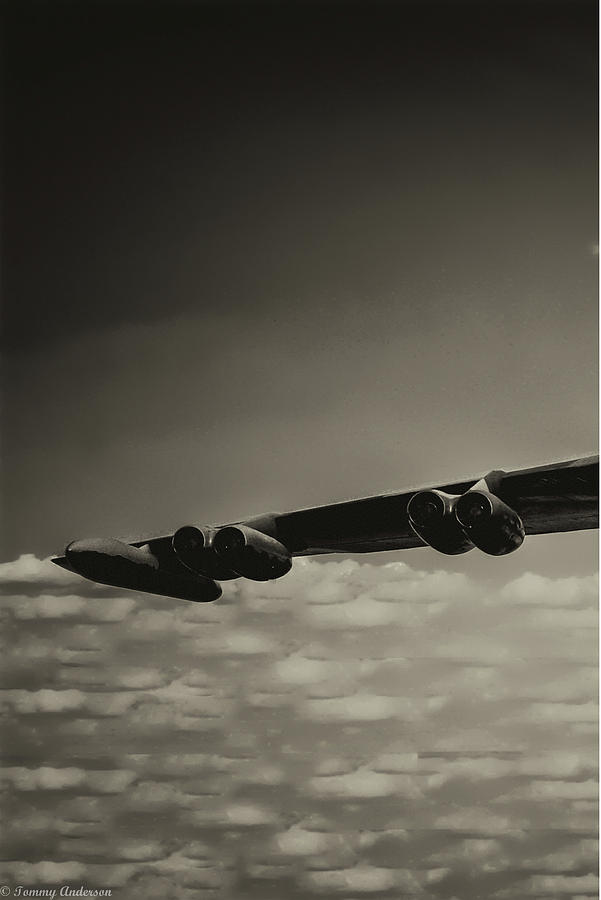B-52 Stratofortress Triptych - 1 Photograph by Tommy Anderson